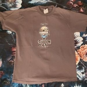 Vintage Y2K Green Day Shirt Rare